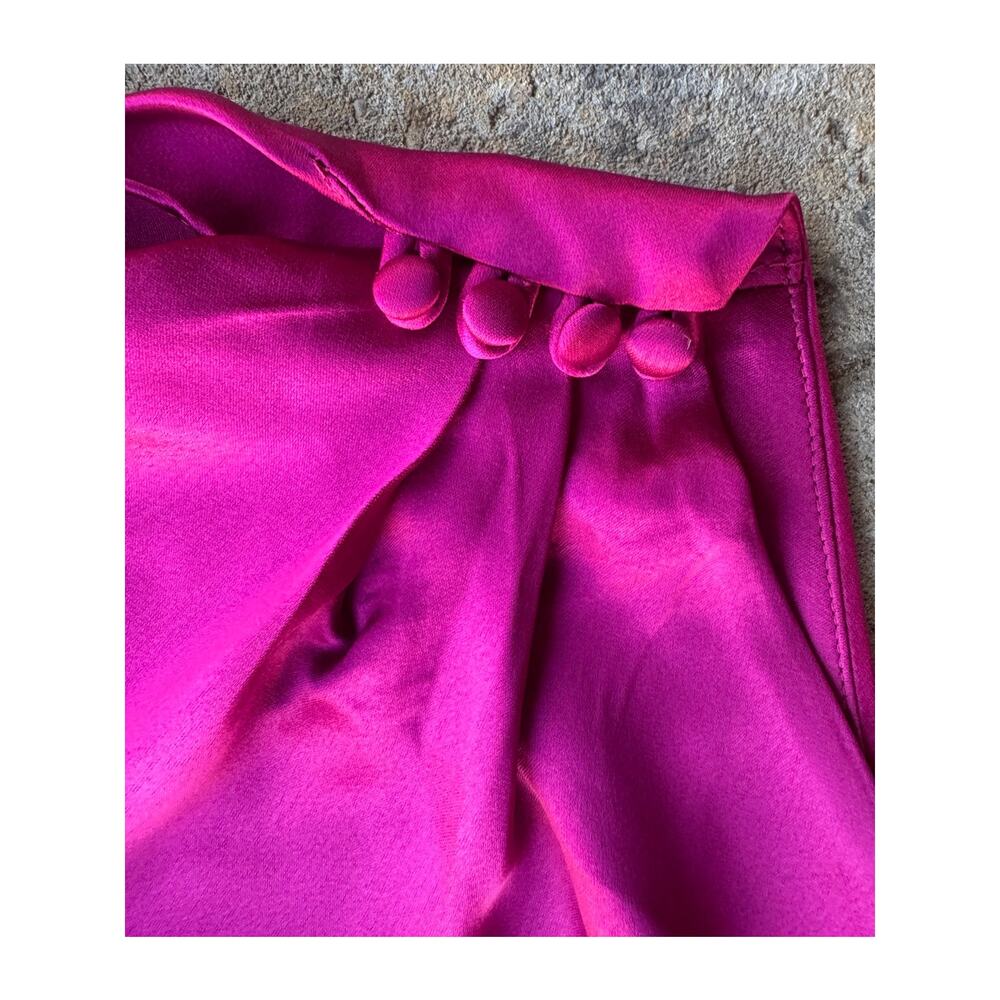 NEW Acler Ropley Drape Bias Cut Satin Maxi Cocktail Dress Size (AU/10, US/6) - Picture 10 of 13